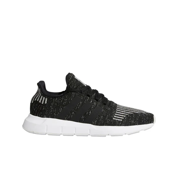 Adidas Swift Run Black/White Print Women's Shoes, Size: 8.5