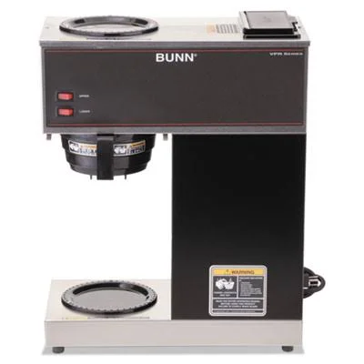 BUNN VPR 12-Cup Pourover Commercial Coffee Brewer with 2 Warmers