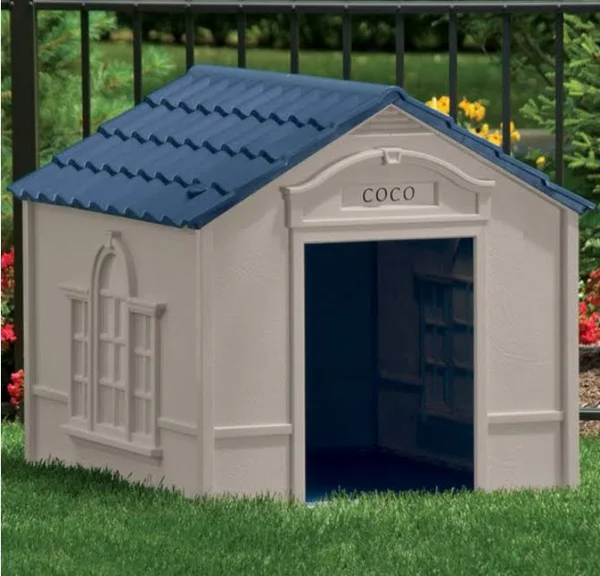 Suncast Deluxe Personalized Dog House - XL