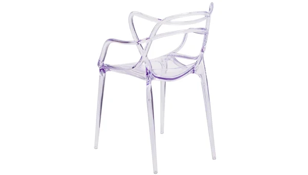 Set of 2, Nest Acrylic Dining Chair, Clear