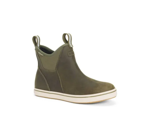 Xtratuf Leather 6in Ankle Deck Boot - Men's ISA Dolphin/Gray/Rum Raisin 8.5 XAL-101-GRY-085
