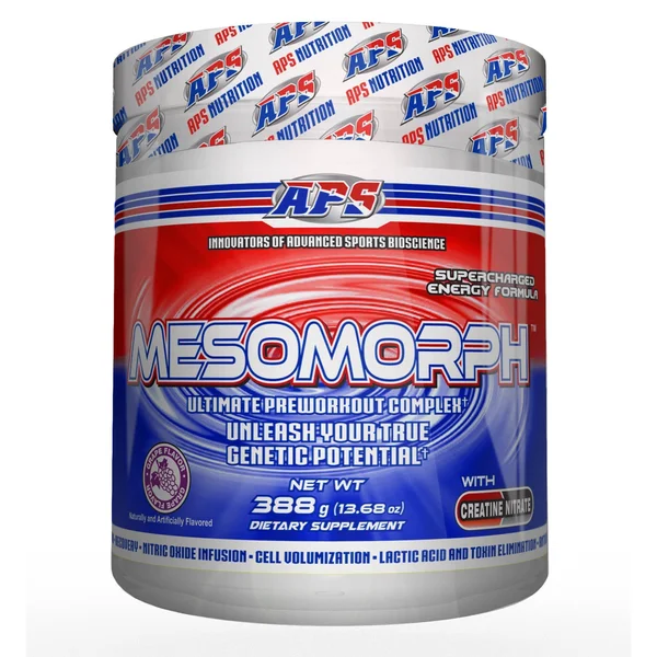MESOMORPH V3 Non DMAA 388g Cotton Candy, APS Nutrition Tropical Punch