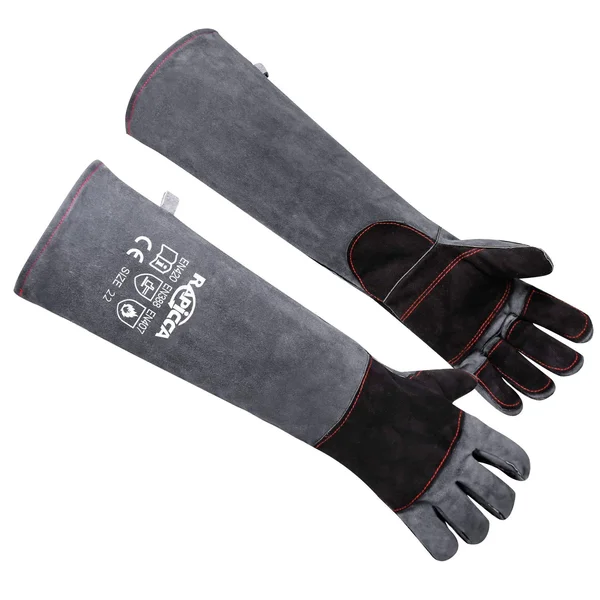 RAPICCA Animal Handling Gloves Bite Proof Kevlar Reinforced Leather Padding Dog - Cat Scratch, Bird Handling Falcon Gloves Grabbing