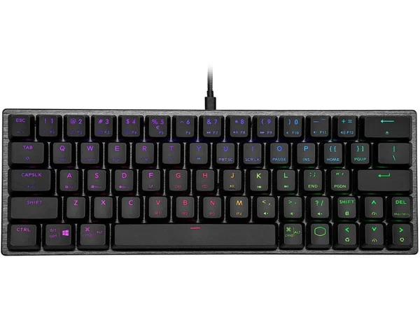 Cooler Master Keyboard SK-620-GKTL1-US TTC Low Blue Switch Space Gray