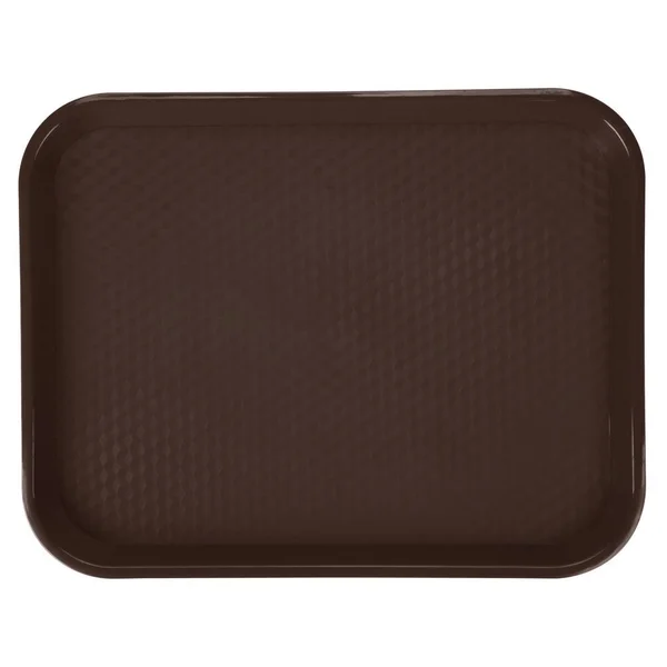 Get Enterprises - FT-18-BR - 18 in x 14 in Brown Fast Food Tray