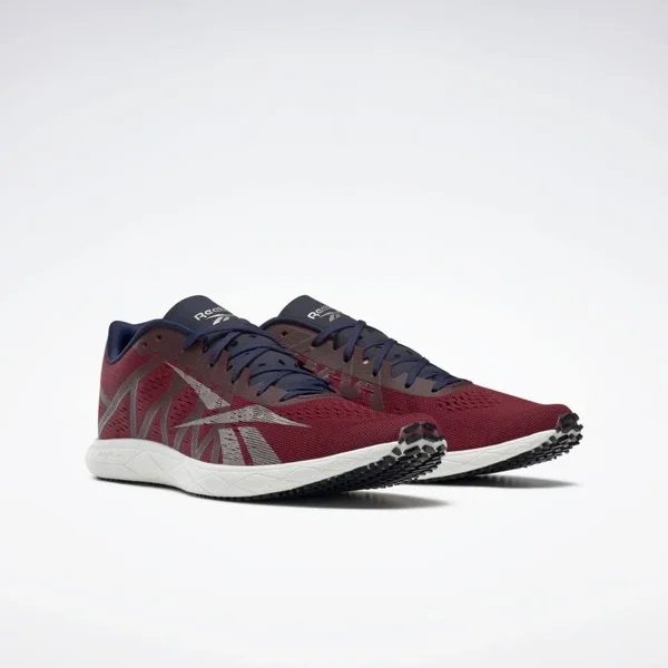 Reebok Floatride Run Fast Pro Running Shoes Mens Performance Sneakers 8.5 Merlot, Blue Cadet, White