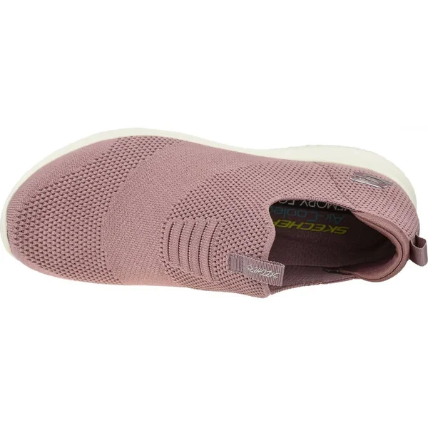 Skechers Women's Ultra Flex First Take Slip on Sneaker, Mauve