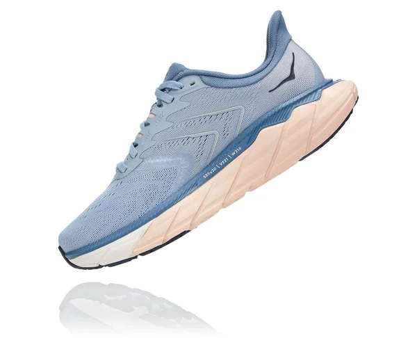 Hoka Women's Arahi 5 Blue Fog, Provincial Blue, 12, W