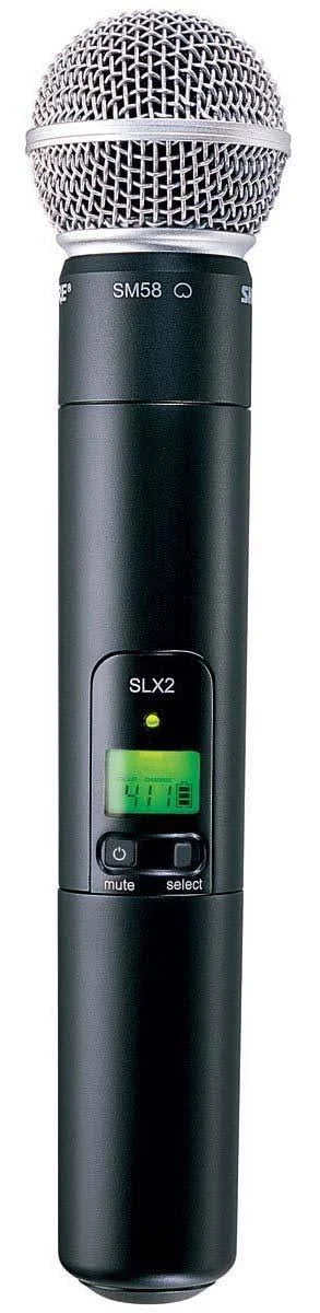 Shure SLX124/85/SM58 Combo Wireless Microphone System
