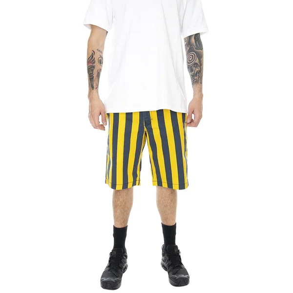 Dickies Mens Hague Custard - White Shorts Size W 31