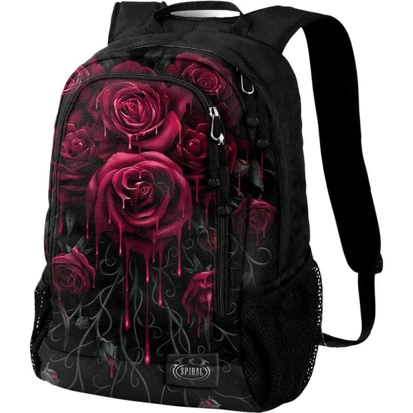 Blood Rose - Backpack with Laptop Pocket