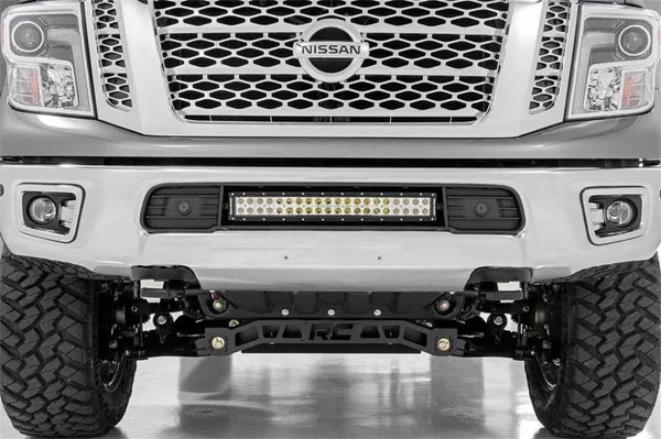 Rough Country Nissan 20in LED Bumper Kit Black Series (16-19 Titan XD) 70645
