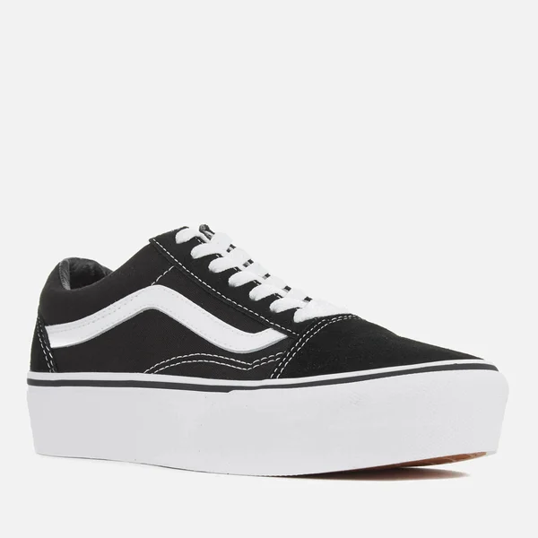 Vans Old Skool Platform Black/White