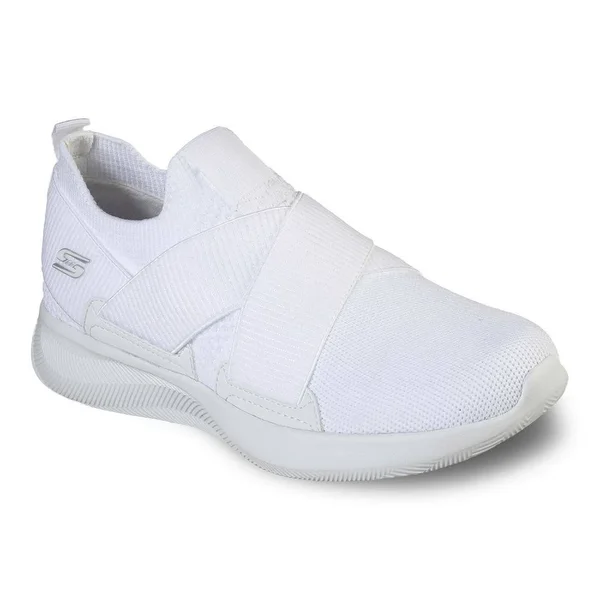 Skechers Women's Bobs Sport Squad 2 Kid Cool Slip-On Sneaker - White