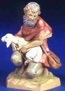 Fontanini 7.5 inch Scale Jeremiah, Kneeling Shepherd