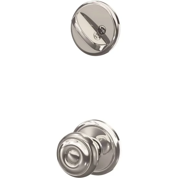 Schlage FC59-GEO-ALD Custom Georgian Single Cylinder Sectional Interior Pack Wit Bright Chrome