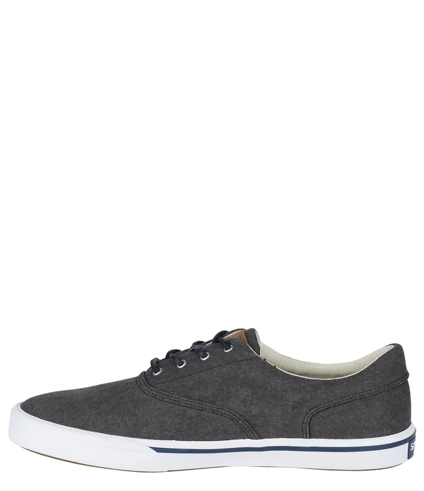 Sperry Men's Striper II CVO Salt Washed Sneaker - Black - 11