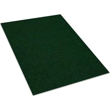6'x16' Green Soft and Durable - Indoor Outdoor Area Rug Carpet Runners with A Premium Fabric Finished Edges - Size: 6' x 16'