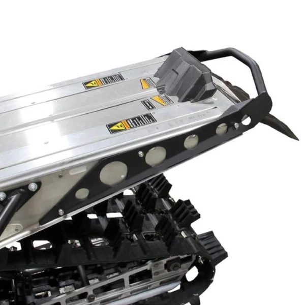 Skinz Protective Gear Rear Custom Aluminum Bumper - Flat Black