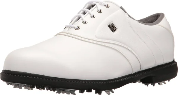 FootJoy Men's FJ Originals Golf Shoes, 11.5 Wide, White