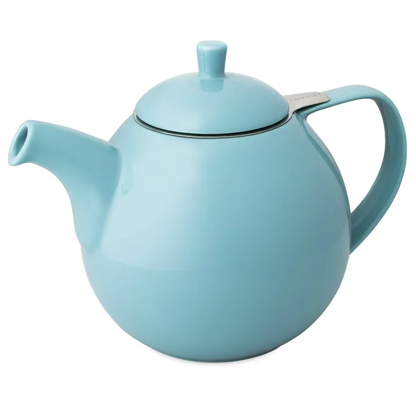 FORLIFE Curve 45-Ounce Teapot with Infuser Turquoise