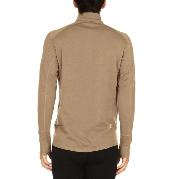 Minus33 Merino Wool Clothing Isolation Men's Midweight Wool 1/4 Zip Blaze Orange - M