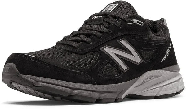 New Balance - Men's 990v4 (Black, Silver)