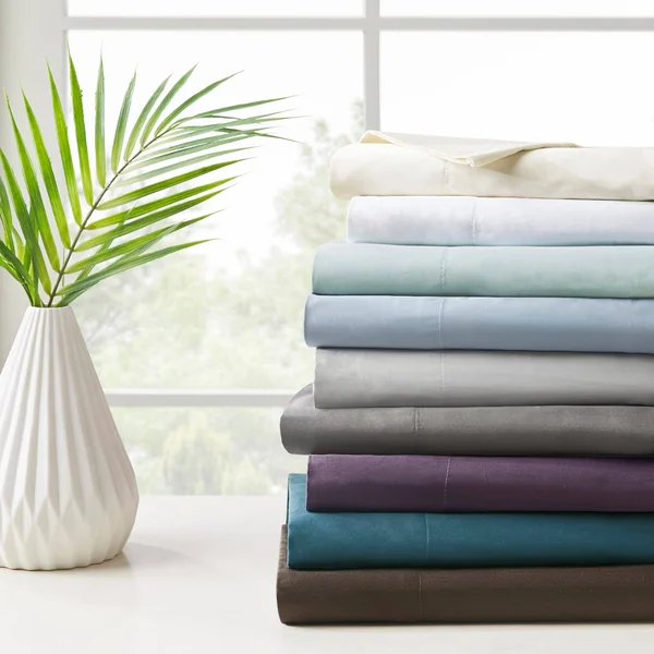 Sleep Philosophy - 300TC Liquid Cotton Sheet Set - Teal - Full