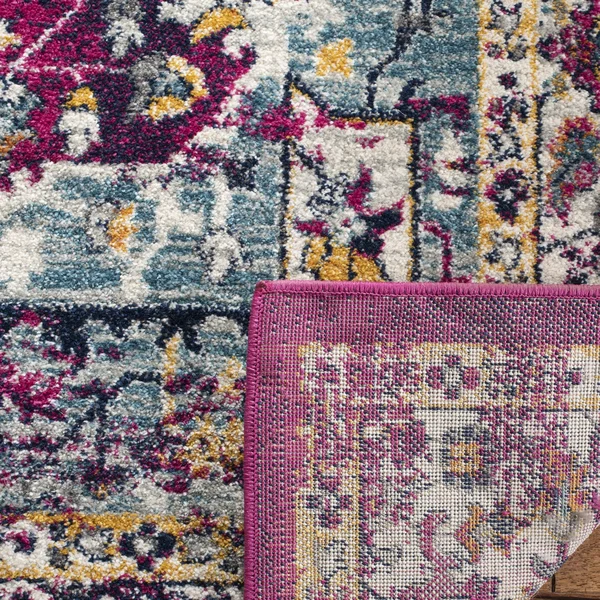 Safavieh Evoke EVK275R 6&7x22 x 9&0x22 Fuchsia - Ivory Area Rug