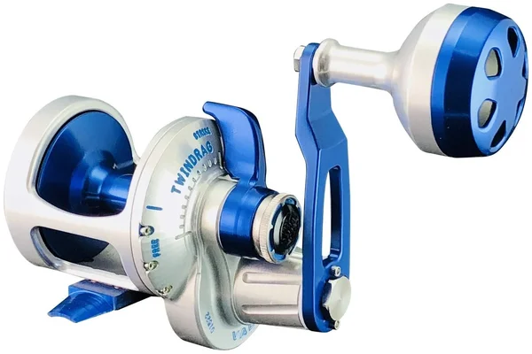 Accurate Boss Valiant Conventional Reel - Silver/Blue - BV-400-SBL