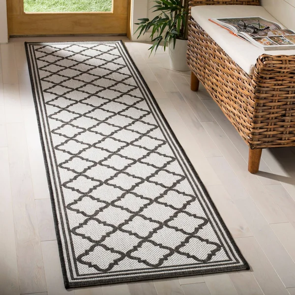 Safavieh Linden Quatrefoil Area Rug Rust - Creme, Size: 9 x 12 ft.