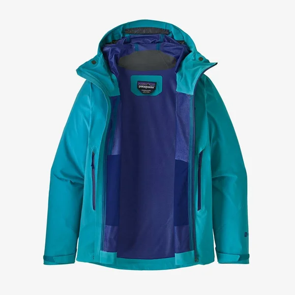 Patagonia Women's Galvanized Jacket - Rain & Waterproof Jackets - Curacao - 83137 - Xxs