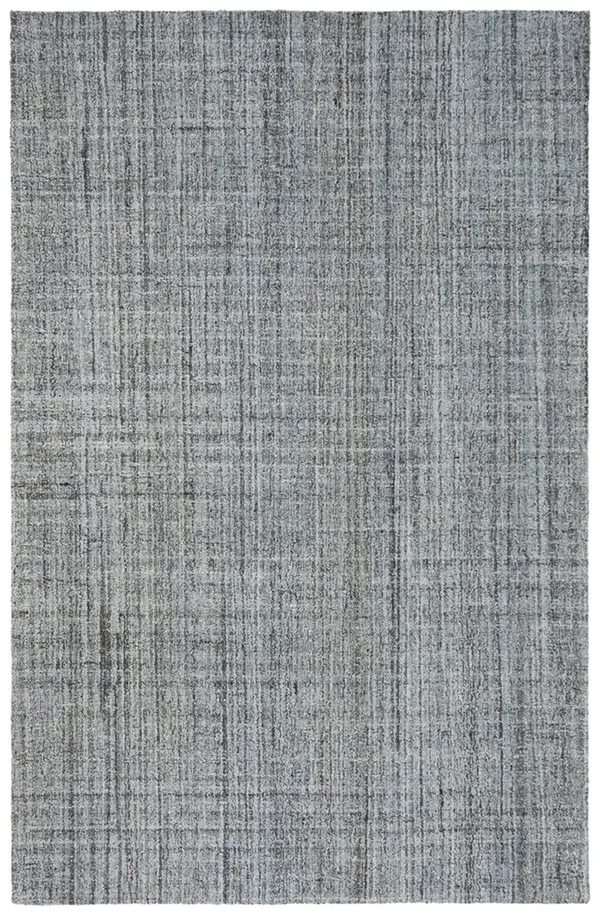 Safavieh 6& x 6& Round Abstract ABT604M Blue - Black Rug