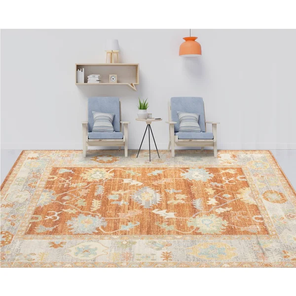 Amer Bohemian BHM-3 Area Rug - Aqua, 8&9x22 x 11&9x22 Rectangle