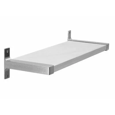 Abagail Pine Bracket Shelf Zipcode Design Size: 1.25x22 H x 24x22 W x 7.75x22 D - Finish: White Washed