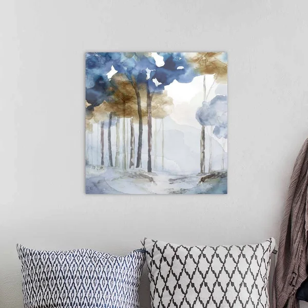 in The Blue Forest I, Canvas Wall Art, 20x20, Great Big Canvas