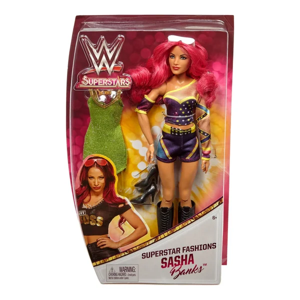 WWE Superstars Sasha Banks Fashion Doll