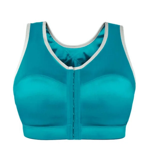 Enell High Impact Wire-Free Sports Bra - Womens - Blue Lagoon - 3