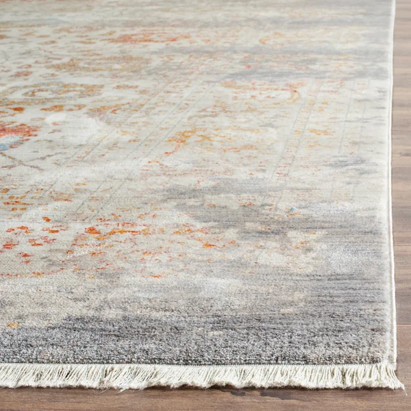 Safavieh VTP411C Vintage Persian Grey, Multi Area Rug - 6& x 9&