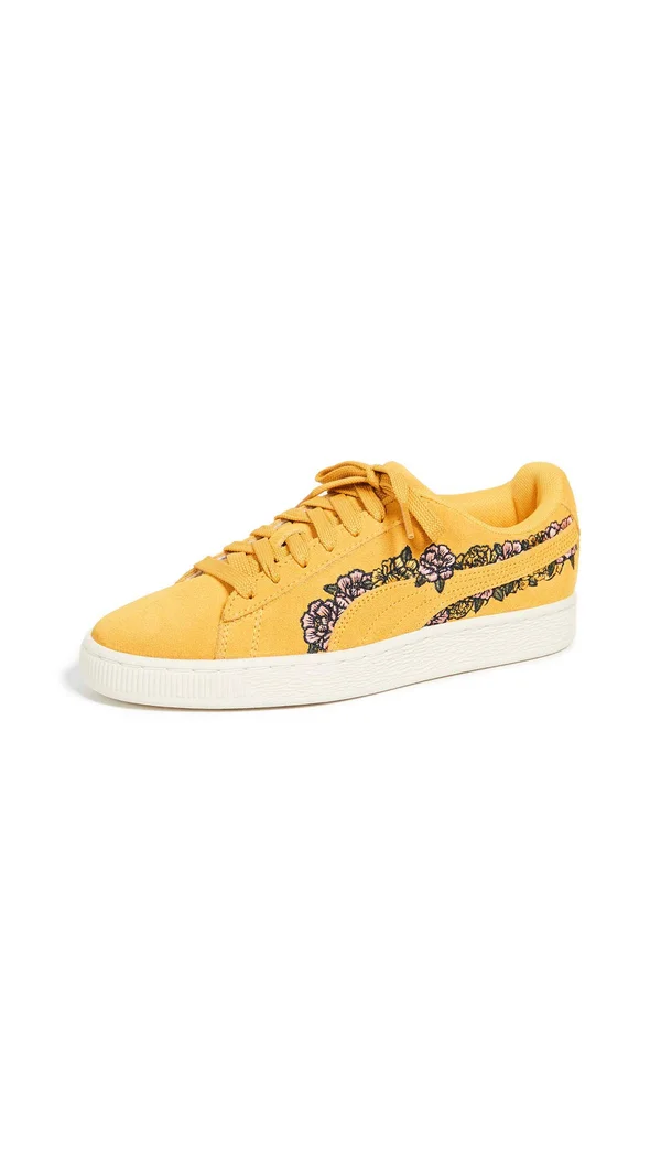 Puma Womens Suede Tol Embroidery - 6.5