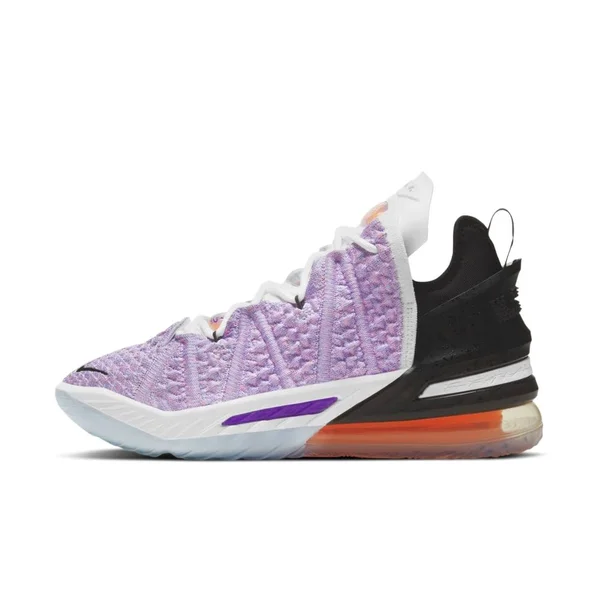 Lebron 18 Blue Multi Basketball Shoe