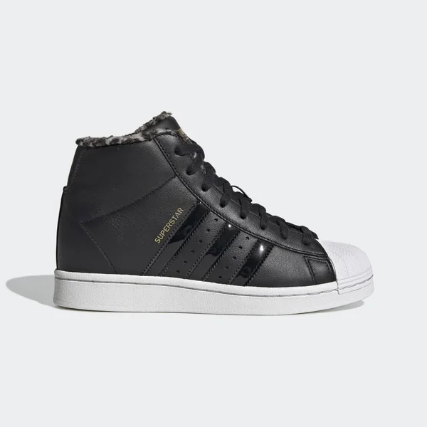 Adidas Superstar Up Shoes Black 9 - Womens Originals High Tops