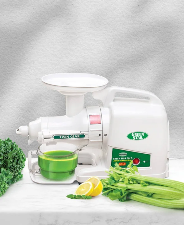 Tribest GP-E1503 Greenstar Gold Twin Gear Juicer