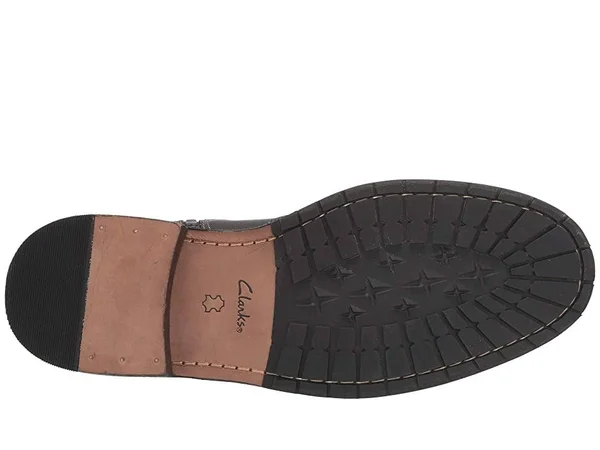 Clarks Clarkdale Spare Men's Boots Black Leather : 7.5 D