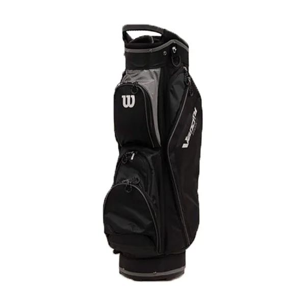 Wilson WGB4710GY Velocity HDX Cart Bag w/ Shoulder Strap & 14 Dividers, Gray