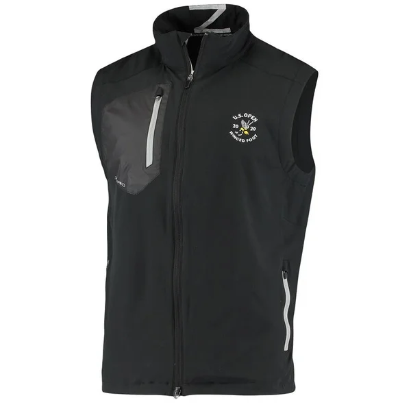 Zero Restriction Men's Z700 Full Zip Vest Black XL