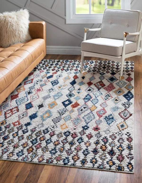 Unique Loom Medina Morocco Rug - 9& 0 x 12& 0 - Multi