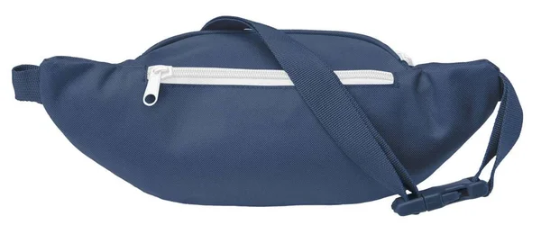 Brandit Bolso de la correa de cintura - blanco-azul
