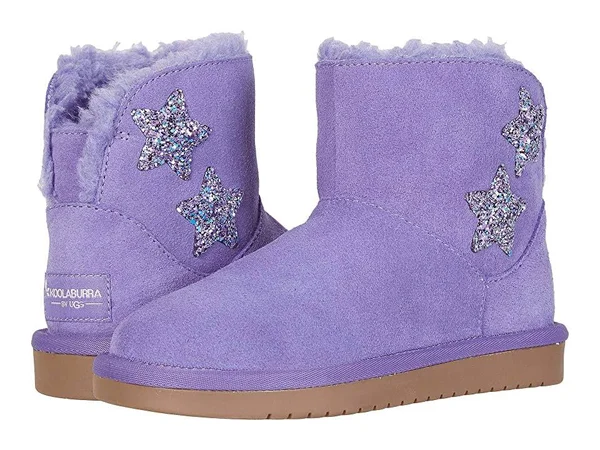 Koolaburra by Ugg - Kids& Koola Star Mini Shoes in Aster Purple - Size 3