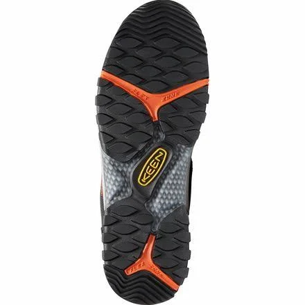 Keen Targhee Evo Mid Hiking Boot - Men's Black/Flame - 10.0